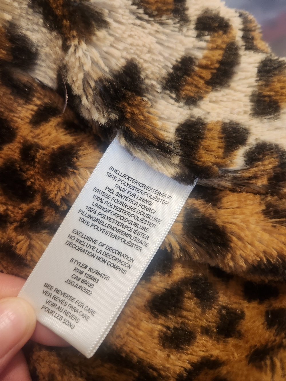 Girls Mauve Puffer Jacket with Faux Fur Trim - Picture 16 of 16